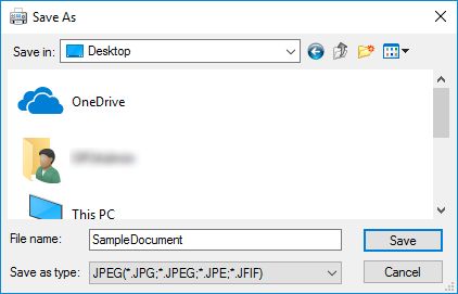 Scan document windows fax and scan step 8
