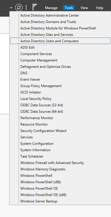 add active directory user step 1