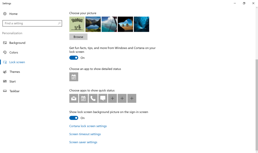 How To Change Your Windows 10 Wallpaper and Lock Screen - MyTechJam