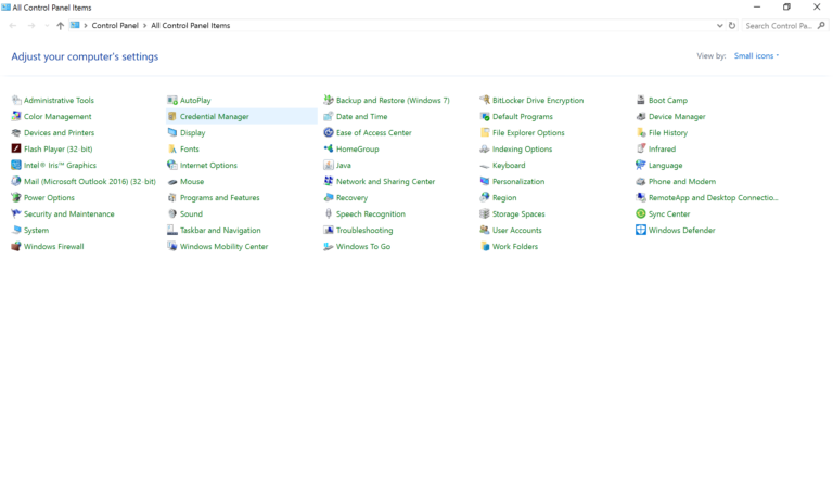 How To Remove Saved Credentials In Windows Step 1 MyTechJam