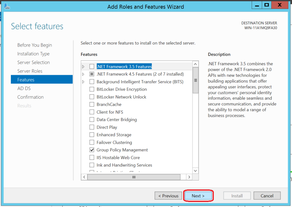 install server roles 2012 r2 step 7