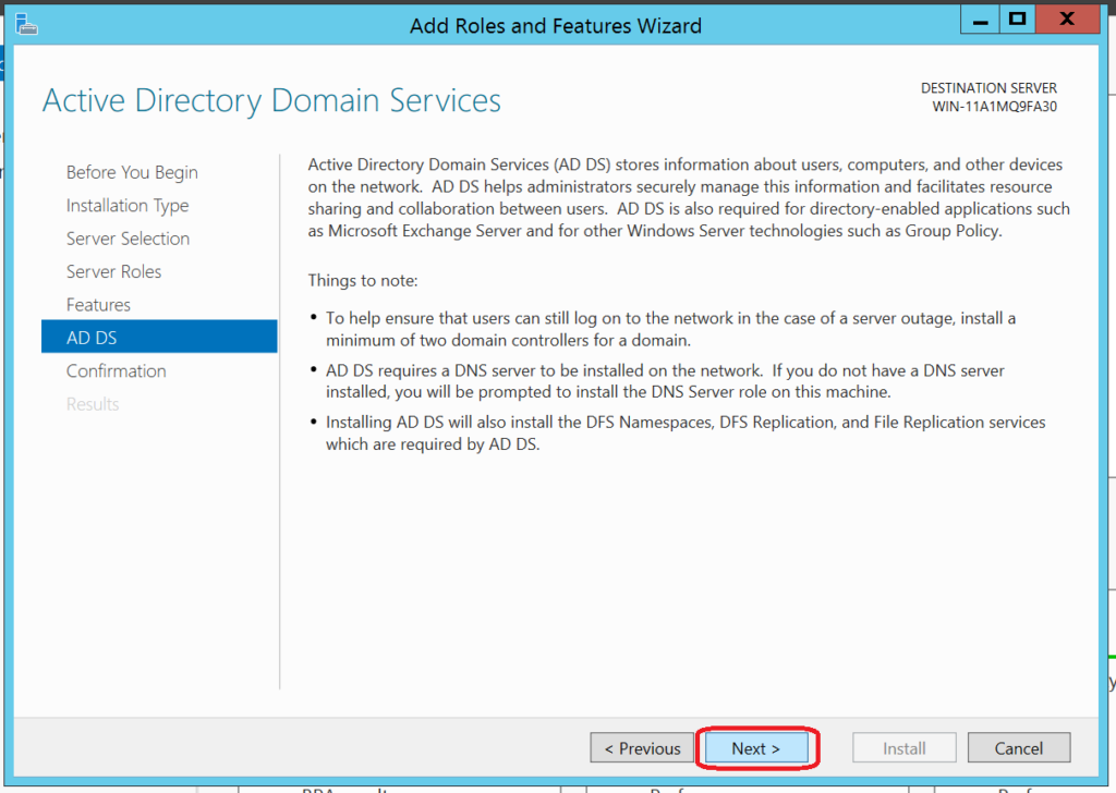 install server roles 2012 r2 step 8