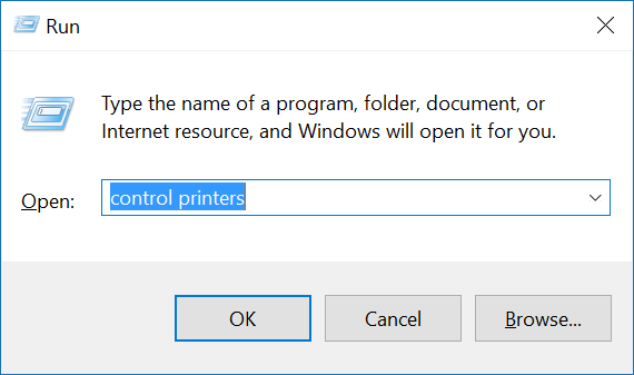 remove a printer from computer step 1