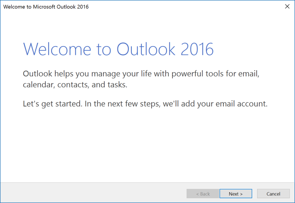 add gmail account outlook step 3