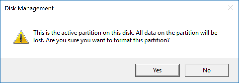 format external drive windows step 3