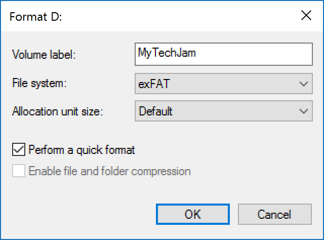 format external drive windows step 4