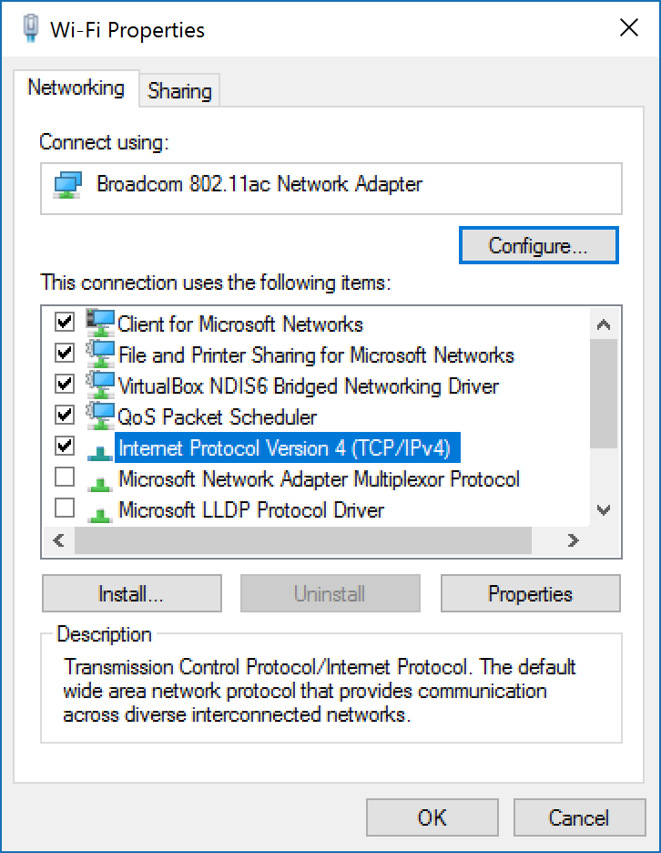 assign static ip address step 3