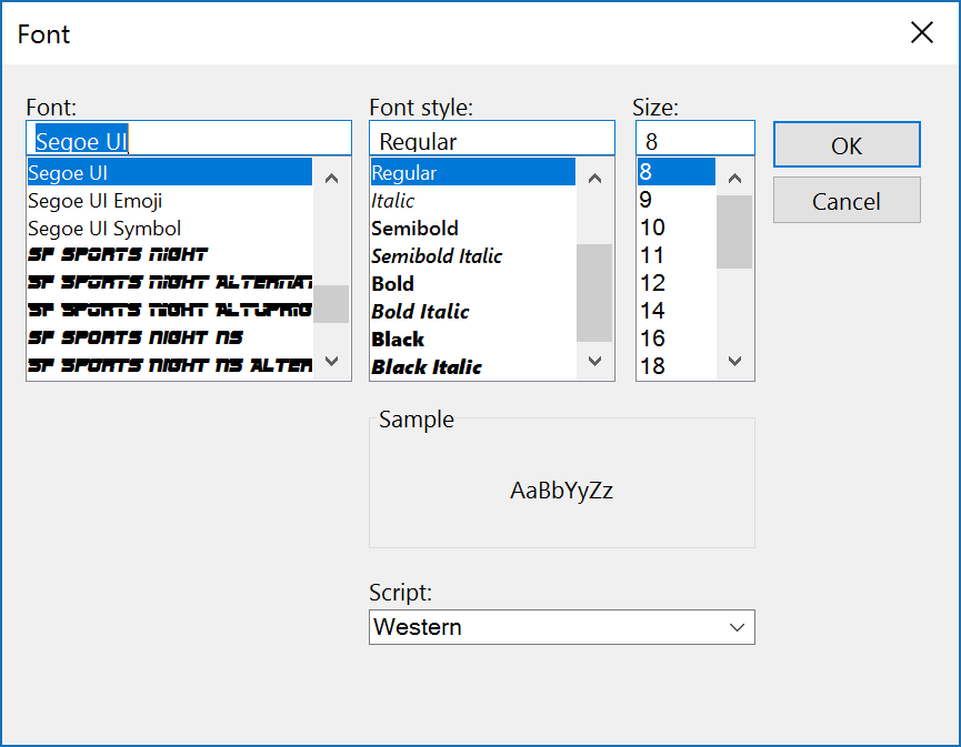 How to change Font and Font Size in Outlook part 4